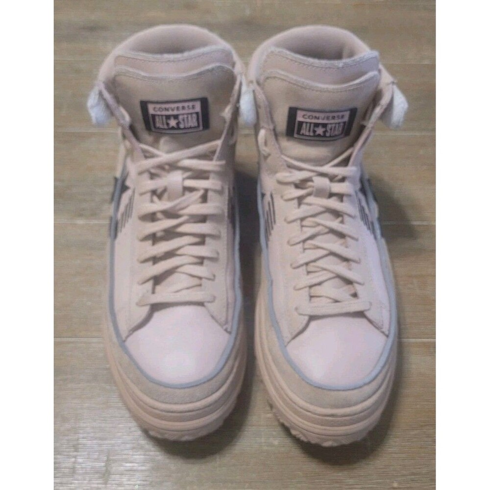 Men's Size 8.5 Converse Pro Leather X2 High Black Ice Salt Pink Wmn's 10 Shoes